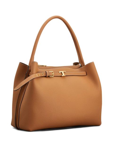 Tod's small T Timeless tote bag - Brown - zdjęcie produktu nr 2