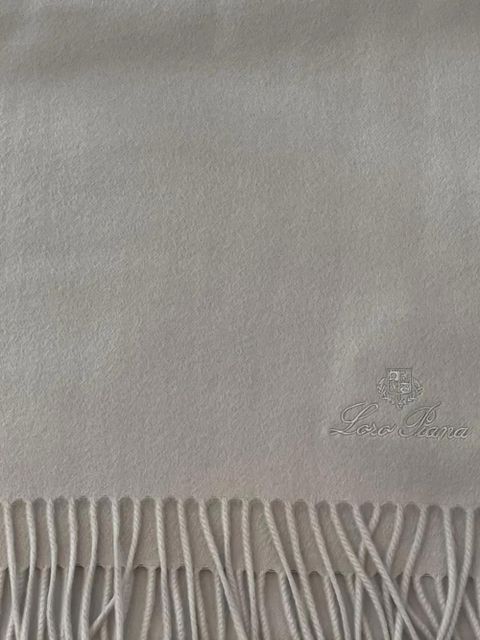 Loro Piana fringed extra-large scarf - Grey - zdjęcie produktu nr 2