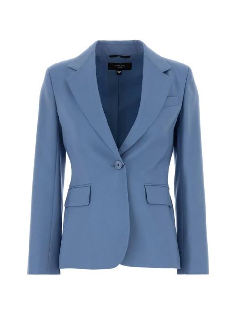 Weekend Max Mara Lamine wool blazer - Blue - zdjęcie produktu nr 1