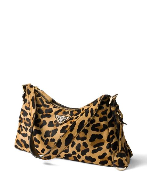 Prada medium Aimèe printed shoulder bag - Neutrals