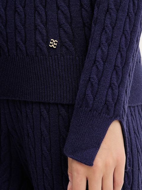 Chantelle sweter TWIST damski kolor fioletowy C1A2L0