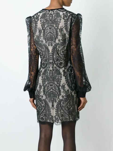 Alexander McQueen lace dress - Black