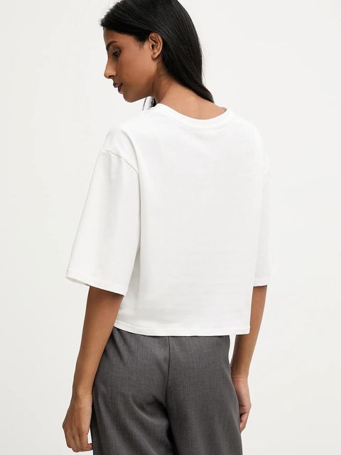 Answear.LAB bluzka damska kolor biały gładka