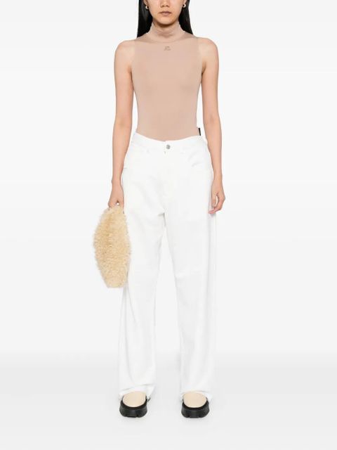 MM6 Maison Margiela cotton pants - White