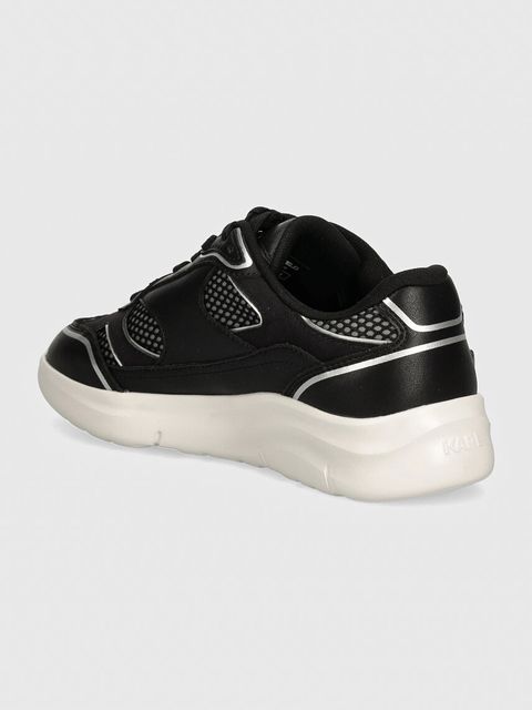 Karl Lagerfeld sneakersy skórzane SERGER kolor czarny KL63620