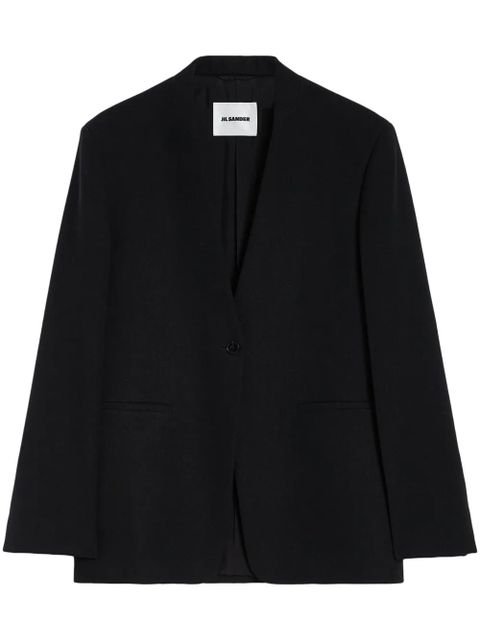 Jil Sander tailored blazer - Black - zdjęcie produktu nr 1
