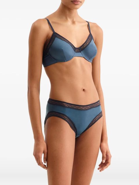ERES Inspirée lace-trimmed briefs - Blue