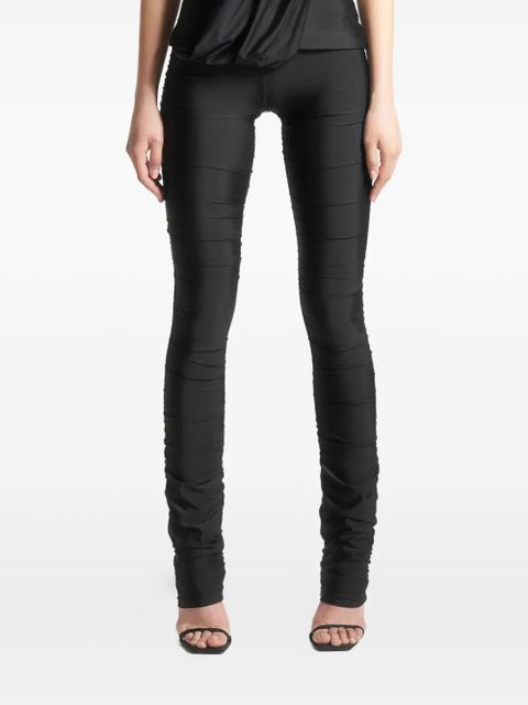 Manière De Voir ruched leggings - Black