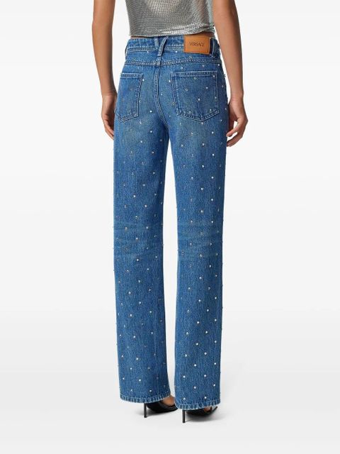 Versace Cielo Stellato Medusa '95 boyfriend jeans - Blue