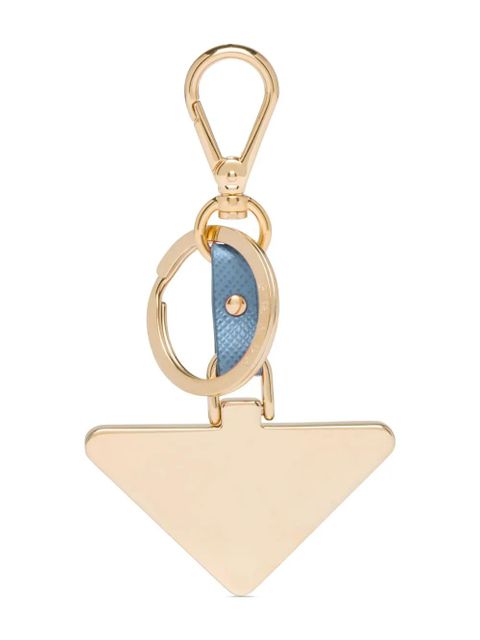 Prada Saffiano leather keychain - Blue - zdjęcie produktu nr 2