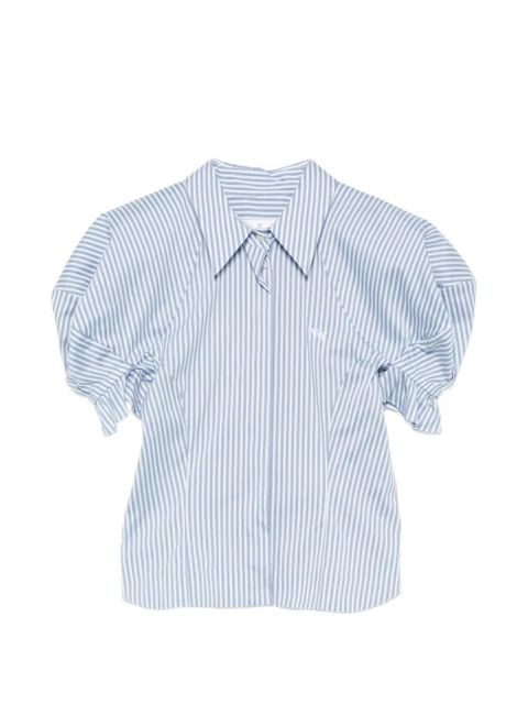 Vivienne Westwood striped short-sleeved shirt - Blue - zdjęcie produktu nr 1
