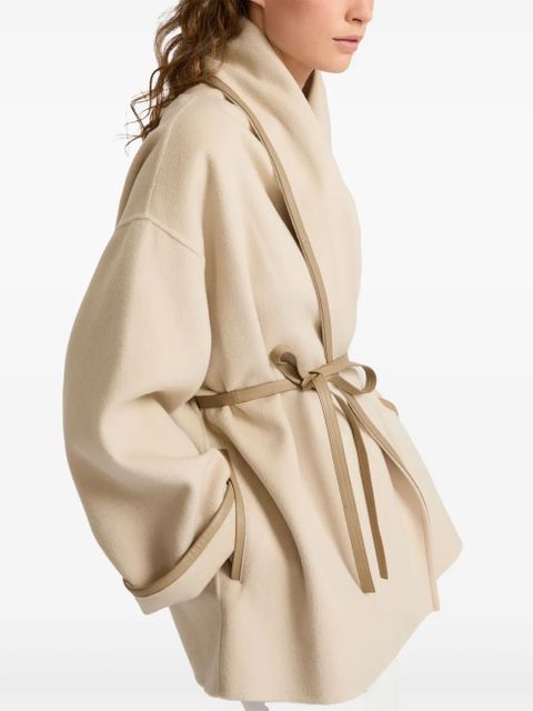 Yves Salomon double-sided jacket - Neutrals