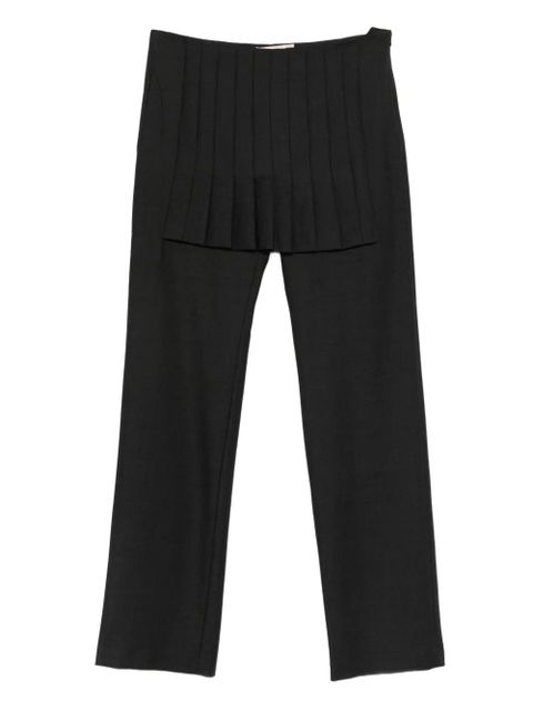 Paloma Wool Andrale skirt-appliqué trousers - Black - zdjęcie produktu nr 1