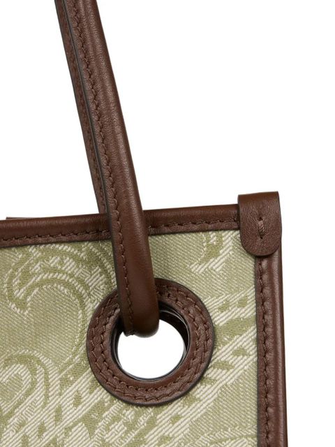 ETRO medium Eyes tote bag - Green