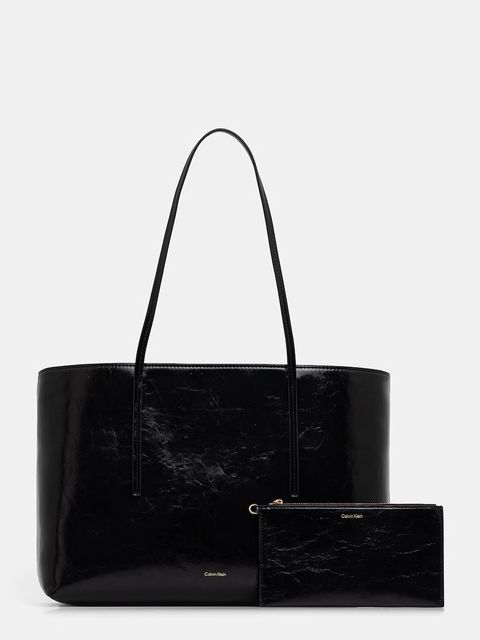 Calvin Klein torebka shopper damska z imitacji skóry - zdjęcie produktu nr 1