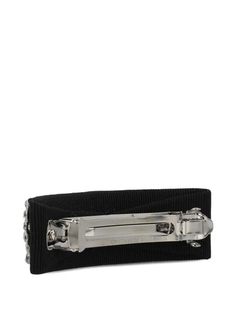 Ferragamo bow embellished hair clip - Black - zdjęcie produktu nr 2