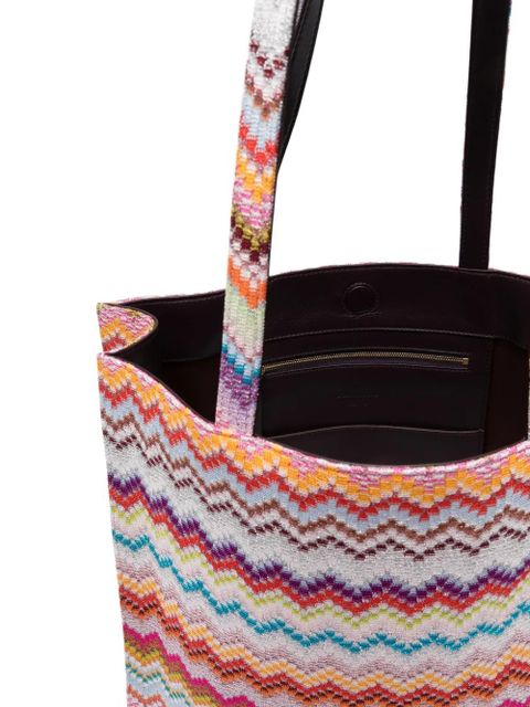 Missoni zig zag shoulder bag - Pink