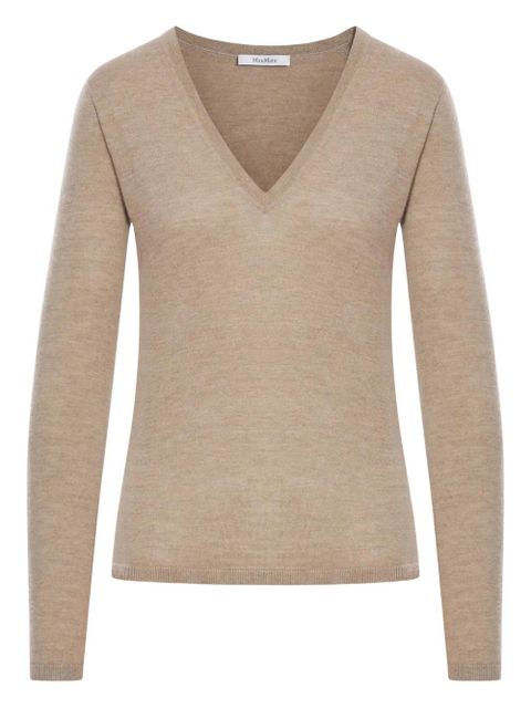 Max Mara V-neck sweater - Brown - zdjęcie produktu nr 1