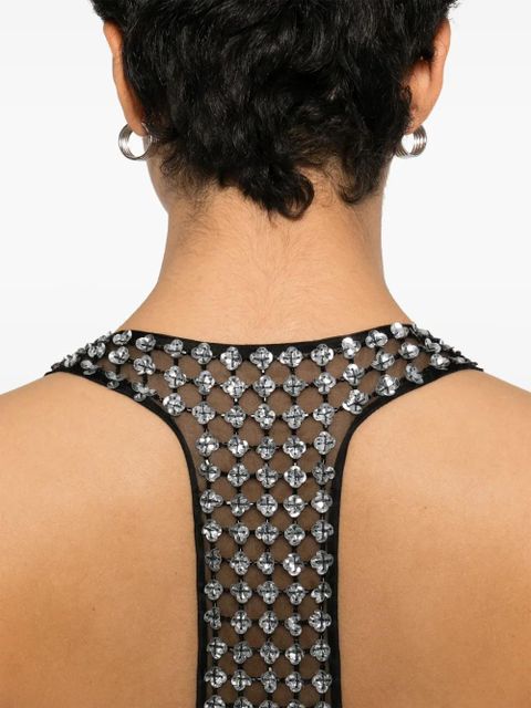 Max Mara sequin-embellished maxi dress - Black