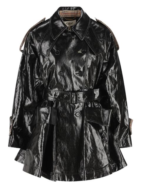 Chloé butonned coat - Black