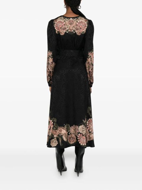 TWINSET floral-print dress - Black