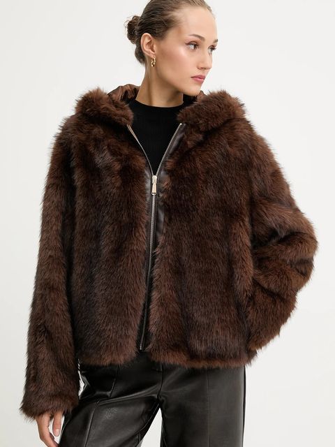 Blugirl Blumarine kurtka kolor brązowy przejściowa RF5240.E1094 - zdjęcie produktu nr 1