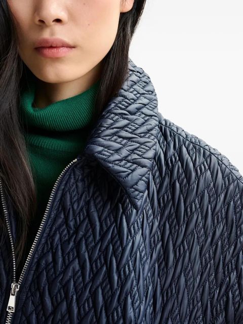 Essentiel Antwerp quilted zip-front jacket - Blue