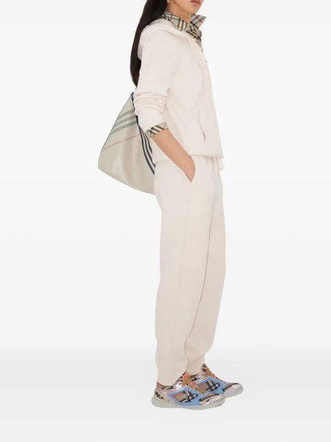 Burberry wool-blend track pants - Neutrals - zdjęcie produktu nr 2