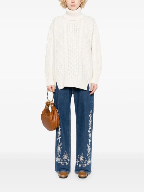 LouLou de Saison Anar sweater - White - zdjęcie produktu nr 2