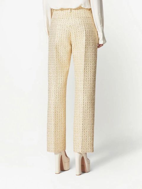 Valentino Garavani Optical trousers - Gold