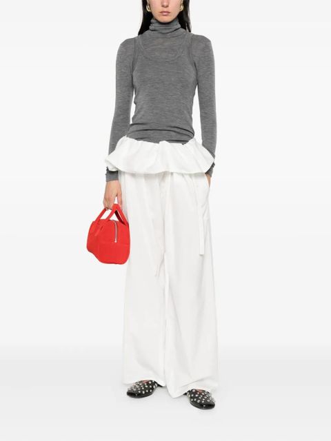 Róhe turtleneck merino-wool top - Grey - zdjęcie produktu nr 2