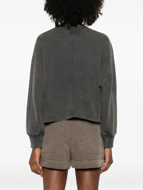 MARANT ÉTOILE Sunny logo-embroidered sweatshirt - Grey