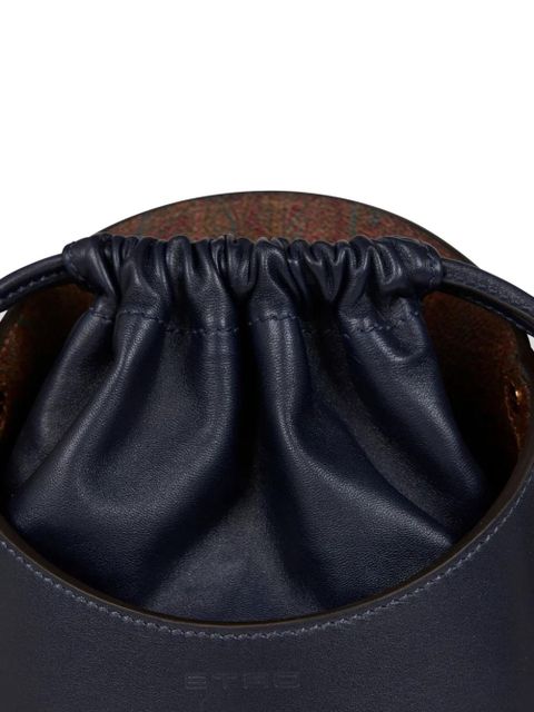 ETRO small Saturno leather crossbody bag - Blue