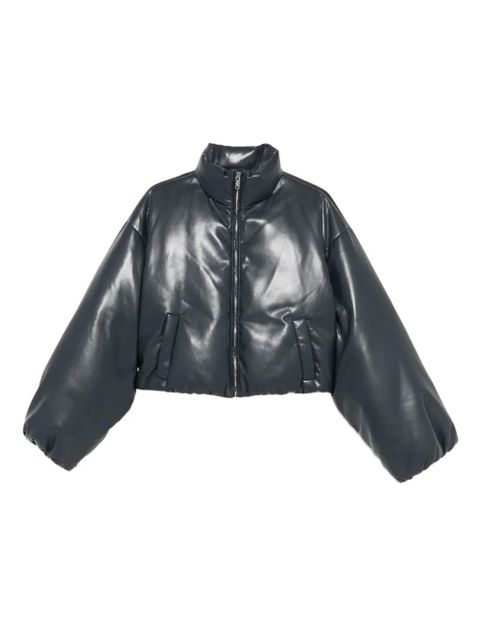 Nanushka puffer zip-front jacket - Blue - zdjęcie produktu nr 1