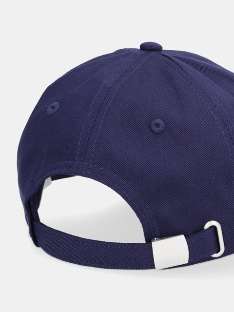 Calvin Klein czapka z daszkiem bawełniana kolor granatowy LV04F5044G