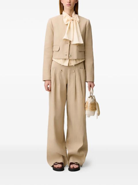 Claudie Pierlot buttoned jacket - Neutrals - zdjęcie produktu nr 2