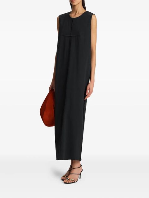 KHAITE seam Hal dress - Black