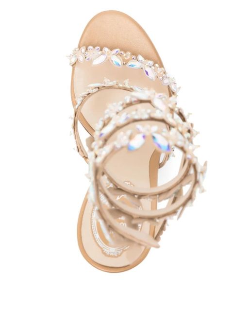 René Caovilla 105mm Eden sandals - Neutrals