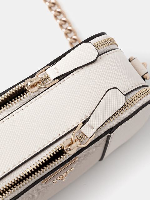 Guess torebka NOELLE kolor beżowy HWZG96 72140