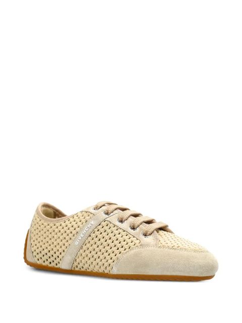 Givenchy perforated lace-up sneakers - Neutrals