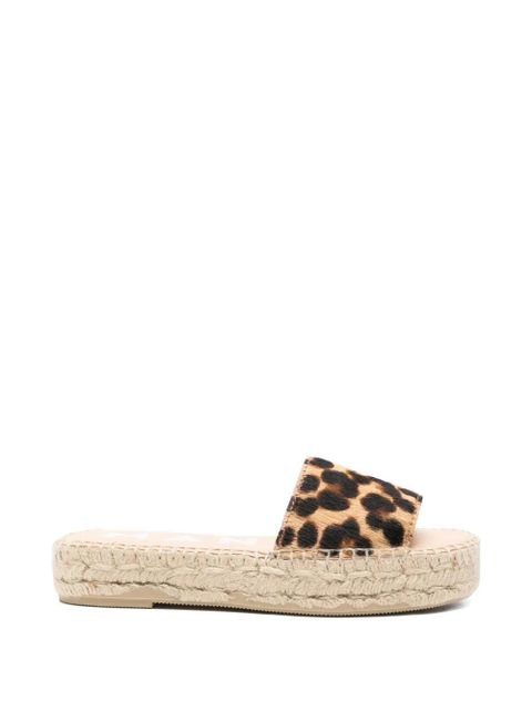Manebi leopard-print espadrilles - Neutrals - zdjęcie produktu nr 1