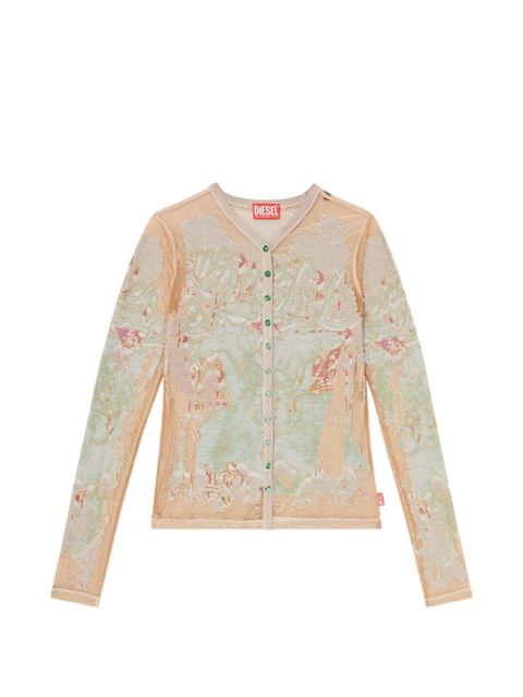 Diesel T-gabry button-fastening top - Neutrals - zdjęcie produktu nr 1