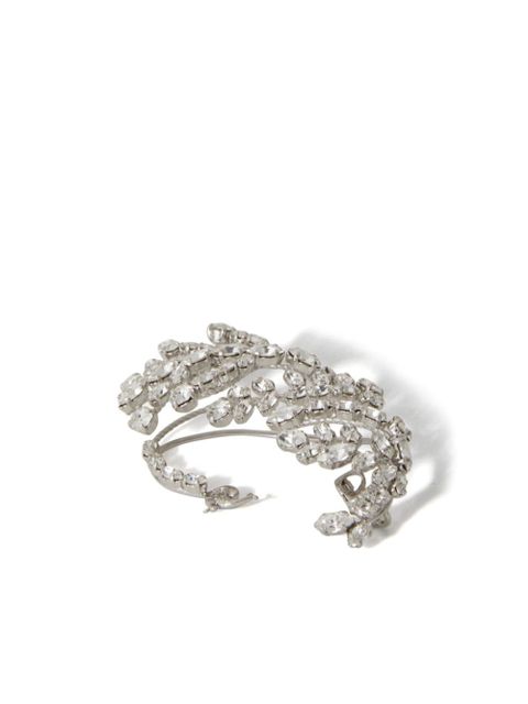 PUCCI crystal-embellished ear cuff - Silver - zdjęcie produktu nr 2