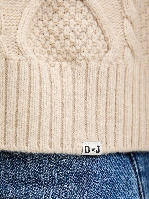 Guess Jeans sweter z dodatkiem wełny