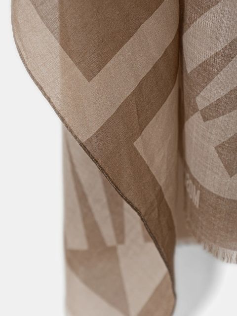 Moschino szalik bawełniany