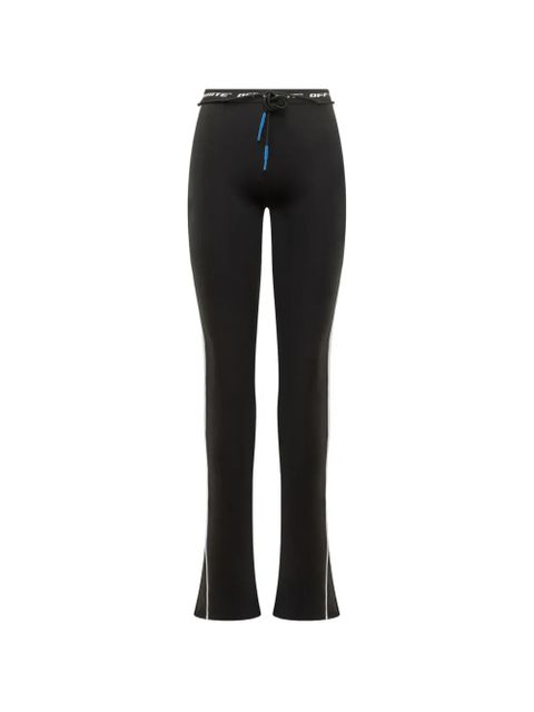 Off-White logo-band leggings - Black - zdjęcie produktu nr 1