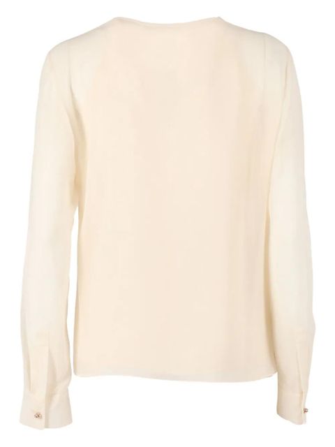 Max Mara Demian long-sleeve blouse - Neutrals - zdjęcie produktu nr 2
