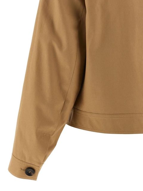 Max Mara Biavo button-up bomber jacket - Neutrals - zdjęcie produktu nr 2