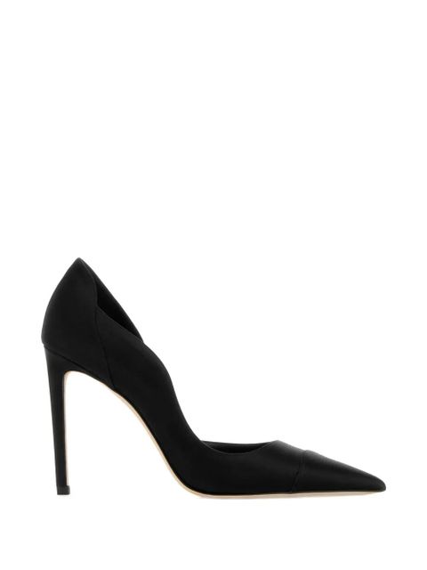 Jimmy Choo Brigitte satin pumps - Black - zdjęcie produktu nr 1