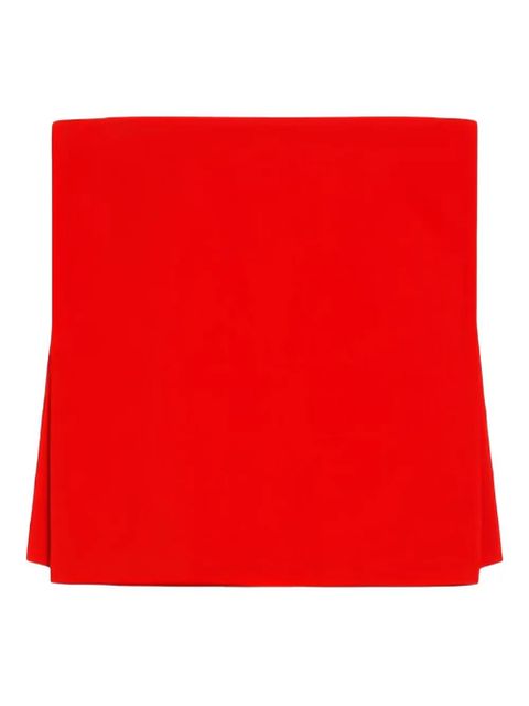 Sportmax leather-strap top - Red - zdjęcie produktu nr 1